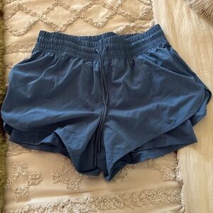 Source Unknown Blue Women's Athletic Drawstring Shorts